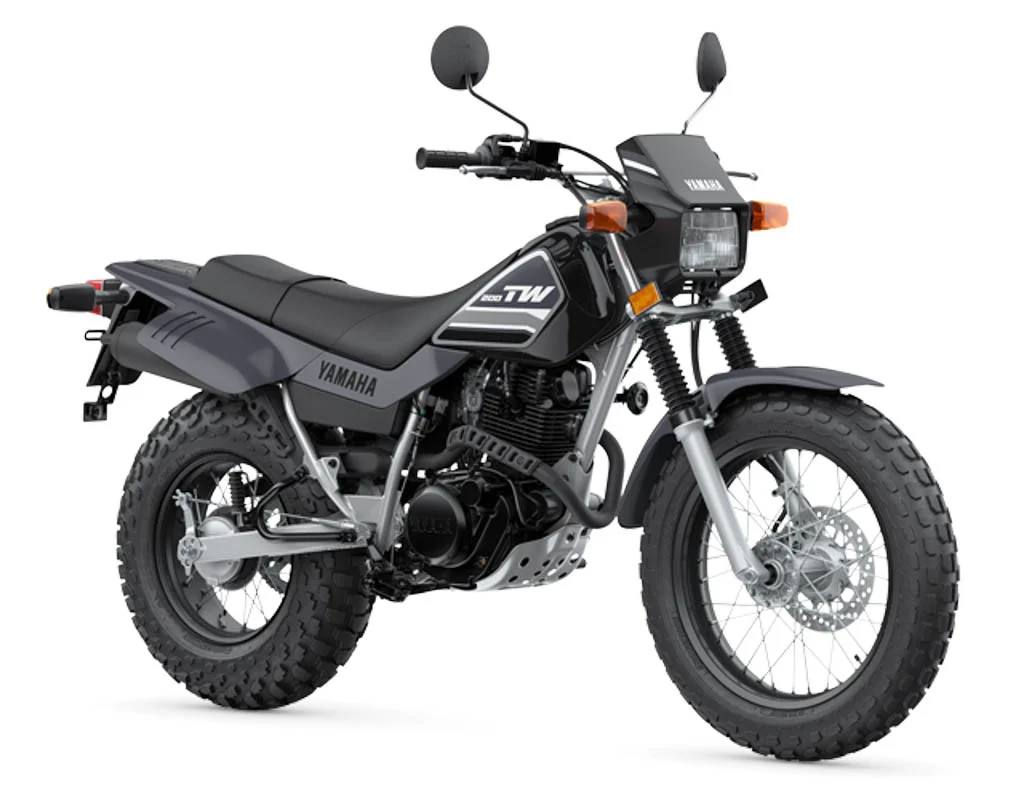 9 تا از بهترین موتورهای دو منظوره (Dual Sport) در سال 2025: 18 yamaha-dual-sport-motorcycle-tw-200