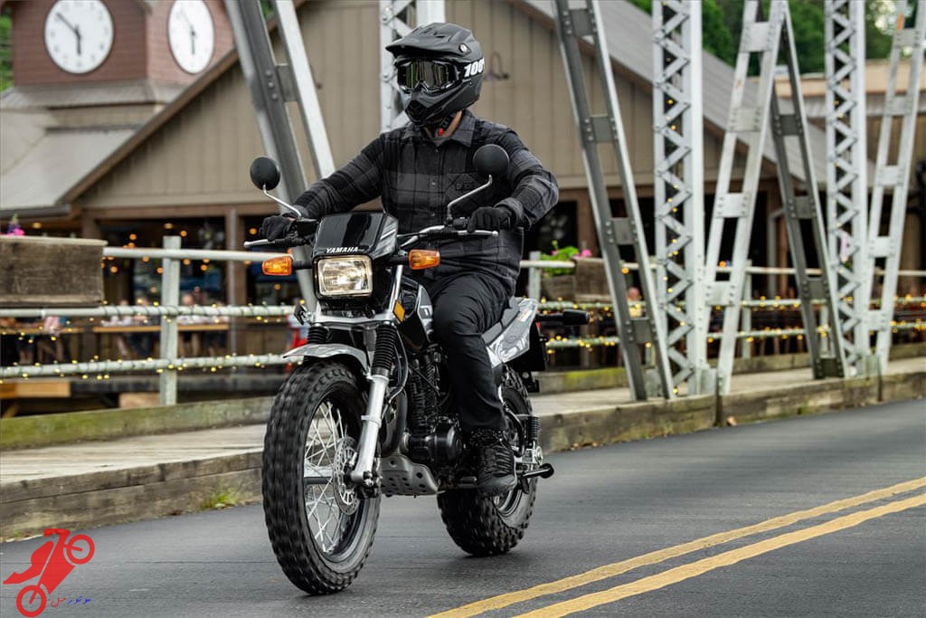 9 تا از بهترین موتورهای دو منظوره (Dual Sport) در سال 2025: 19 yamaha-dual-sport-motorcycle-tw-200