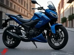 موتور سیکلت باجاج رنگ آبی
