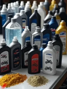 عکس روغن موتور سیکلت ترکیبی